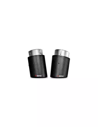 BMW 440i B58 F32 / F33 / F36 (ej OPF bilar) Akrapovic Evolution System i Rostfritt med Kolfiber utblås