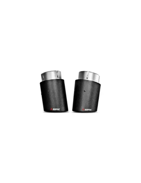 BMW 440i B58 F32 / F33 / F36 (ej OPF bilar) Akrapovic Evolution System i Rostfritt med Kolfiber utblås
