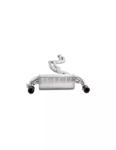 BMW 440i B58 F32 / F33 / F36 (ej OPF bilar) Akrapovic Evolution System i Rostfritt med Kolfiber utblås