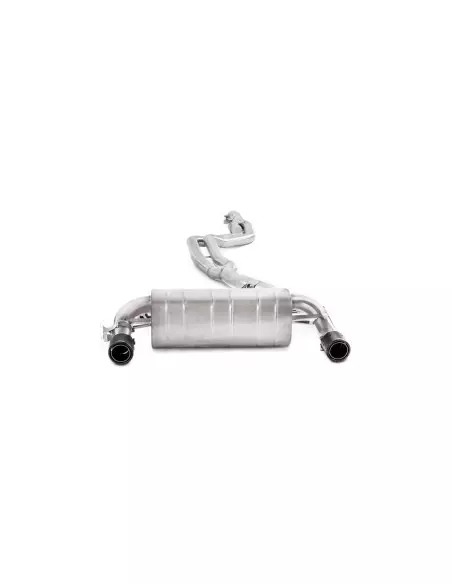 BMW 440i B58 F32 / F33 / F36 (ej OPF bilar) Akrapovic Evolution System i Rostfritt med Kolfiber utblås