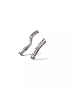 BMW M3 S58 G80 / G81 Akrapovic Downpipes i Rostfritt utan katalysatorer