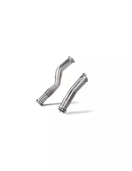 BMW M3 S58 G80 / G81 Akrapovic Downpipes i Rostfritt utan katalysatorer