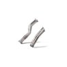 BMW M3 S58 G80 / G81 Akrapovic Downpipes i Rostfritt utan katalysatorer