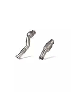 BMW M4 S58 G82 / G83 Akrapovic Downpipes i Rostfritt med racekatalysatorer