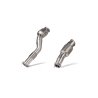 BMW M3 S58 G80 / G81 Akrapovic Downpipes i Rostfritt med racekatalysatorer