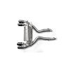 BMW M2 CS S55 F87 Akrapovic Slip-on i Titan med kolfiber utblås (original avgassystem måste kapas)