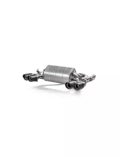 BMW M2 CS S55 F87 Akrapovic Slip-on i Titan med kolfiber utblås (original avgassystem måste kapas) 2