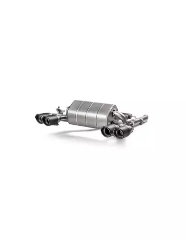 BMW M2 CS S55 F87 Akrapovic Slip-on i Titan med kolfiber utblås (original avgassystem måste kapas)