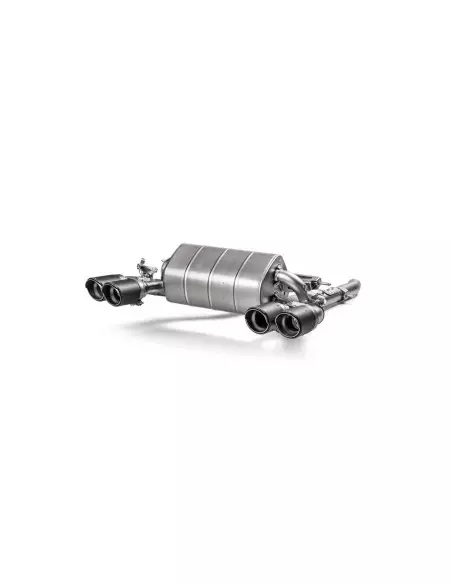 BMW M2 CS S55 F87 Akrapovic Slip-on i Titan med kolfiber utblås (original avgassystem måste kapas)