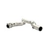 BMW M2 CS S55 F87 Akrapovic Downpipes i Rostfritt utan katalysatorer