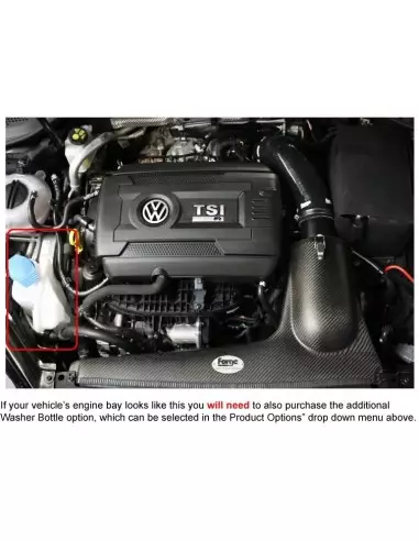 VAG MQB 2,0TFSi EA888 Forge Motorsport Catch tank till vevhusventilationen (för bil med spolarvätskepåfyllning på passagerarsid
