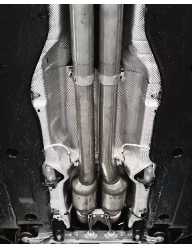 Audi RS3 2,5TFSi Sedan 8Y Milltek Sport 80mm OPF-Back med avgasventiler - Non-Resonated (mindre-dämpad)