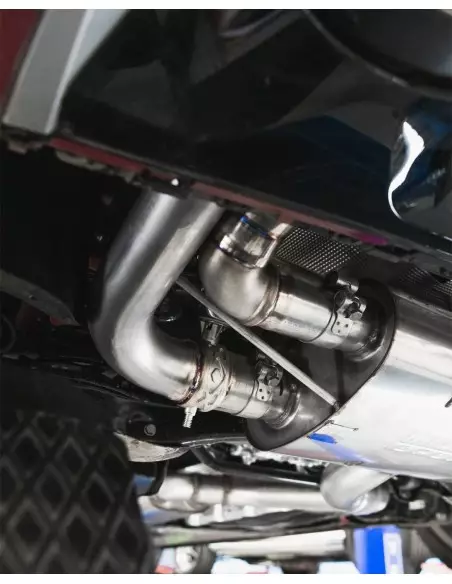 Audi RS3 2,5TFSi Sedan 8Y Milltek Sport 80mm OPF-Back med avgasventiler - Non-Resonated (mindre-dämpad)