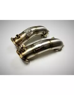 BMW M5 OPF F90 Evolution Racewerks downpipes utan katalysatorer (OPF delete) 2