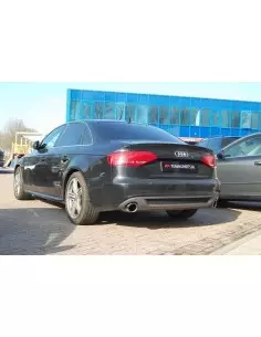Audi A4 3,0TDi Quattro S-line B8 Milltek Sport Cat-Back 2x 100 chrome GT utblås 2
