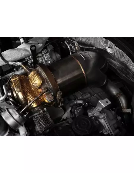 Audi S4 3,0TFSi B9 Integrated Engineering Gjuten Downpipe med racekatalysator