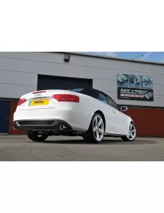 Audi A5 2,0TFSi S-line B8 Milltek Sport Cat-Back 2x 100 chrome GT utblås