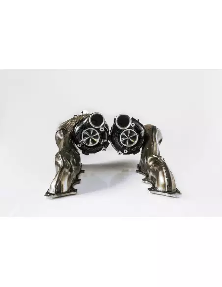 Audi 4,0TFSi V8 (gen 1) Turbo Systems steg 2 uppgraderings turbos med grenrör (Byggd för upp till ca 920hk)