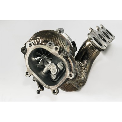 Audi 4,0TFSi V8 (gen 1) Turbo Systems steg 2+ uppgraderings turbos med grenrör (Byggd för upp till 920+hk)