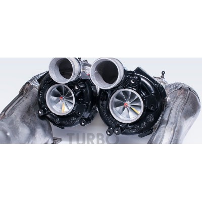 Audi 4,0TFSi V8 (gen 1) Turbo Systems steg 2+ uppgraderings turbos med grenrör (Byggd för upp till 920+hk)