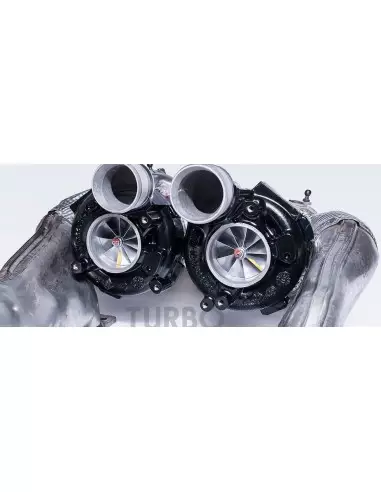 Audi 4,0TFSi V8 (gen 1) Turbo Systems steg 2+ uppgraderings turbos med grenrör (Byggd för upp till 920+hk)