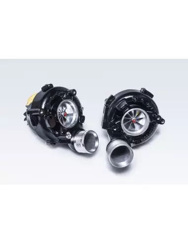 Audi 4,0TFSi V8 (gen 1) Turbo Systems steg 1 uppgraderings turbos utan grenrör (Byggd för upp till ca 800hk)