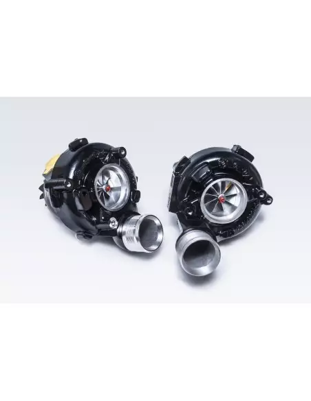 Audi 4,0TFSi V8 (gen 1) Turbo Systems steg 1 uppgraderings turbos utan grenrör (Byggd för upp till ca 800hk)
