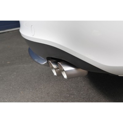 Audi A5 2,0TFSi S-line B8 Milltek Sport Cat-Back 4x 80 chrome GT utblås (kräver S5 diffuser)