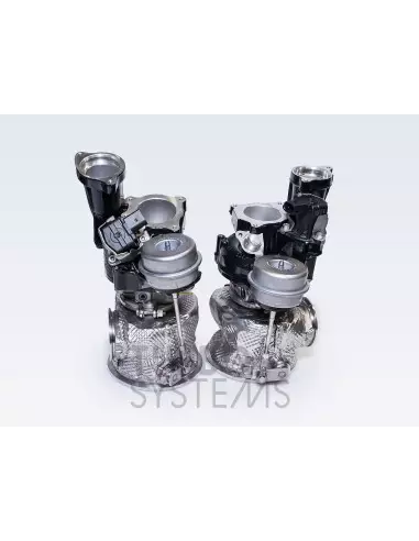Audi 4,0TFSi V8 (gen 2) Turbo Systems steg 2 uppgraderings turbos med grenrör (Byggd för upp till ca 1000hk)