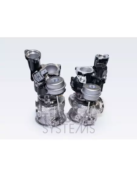 Audi 4,0TFSi V8 (gen 2) Turbo Systems steg 2 uppgraderings turbos med grenrör (Byggd för upp till ca 1000hk)