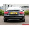 Audi A5 3,0TDi S-line B8 Milltek Sport Cat-Back 4x 80 chrome GT utblås (kräver S5 diffuser)