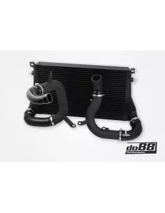 VAG MQB 2,0TFSi EA888 DO88 Intercooler BIG PACK kit med svarta slangar och tryckrör