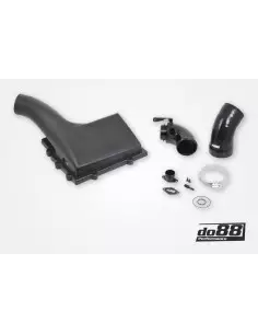 VAG MQB 2,0TFSi EA888 DO88 insugs kit med turbo inlopp och svart insugs slang (utan sportluftfilter)