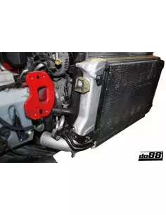 VAG 2,0TFSi MK5 / MK6 DO88 Intercooler kit med svarta slangar 2