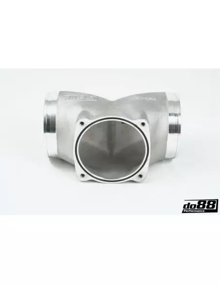 Porsche 997.1 Turbo DO88 74mm insugs plenum (för original spjällhus)