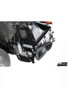 Porsche 997.1 Turbo DO88 Intercooler kit med svarta slangar 2