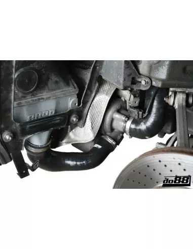 Porsche 997.1 Turbo DO88 Svarta Inloppsslangar till turbos