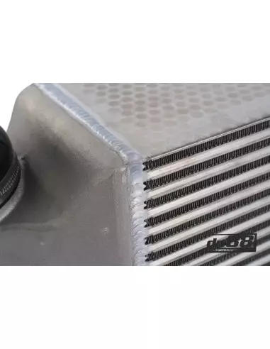 Porsche 997.1 GT2 DO88 Intercooler kit MERA med svarta slangar (för DO88 Y-rör)