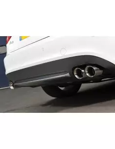Audi A5 2,0TFSi Sportback S-line B8 Milltek Sport Cat-Back 4x 100 chrome GT utblås (kräver S5 diffuser)