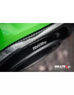 Audi RS3 2,5TFSi Sedan 8Y Milltek Sport 80mm OPF-Back med avgasventiler - Resonated (dämpad) 2