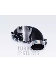Audi TTRS 2,5TFSi 8S DAZA / DNWA Turbo Systems 4" turbo inlopps böj i svart målad aluminium