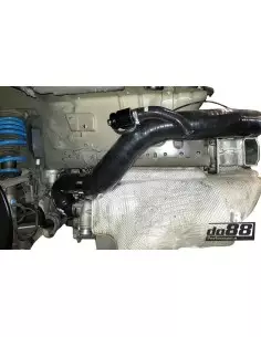 Porsche 991.2 Turbo DO88 Svarta Inloppsslangar till OEM turbos 2