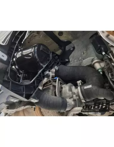 Porsche 992 Turbo DO88 Svarta Inloppsslangar till turbos