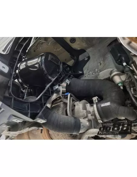 Porsche 992 3,0T Carrera DO88 Svarta Inloppsslangar till turbos