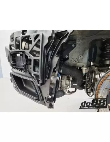 Porsche 992 3,0T Carrera DO88 Svarta Inloppsslangar till turbos