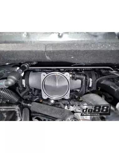 Porsche 992 Turbo DO88 insugs plenum (för original spjällhus)