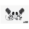 Porsche 992 3,0T Carrera DO88 Insugskit med svarta slangar till OEM turbo inlopp (66mm)