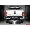 VW Amarok 2,0TDi Milltek Sport från Partikelfilter 2x 100x80 Ovala svarta utblås