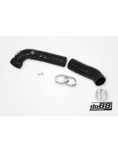 BMW 335i 3,0T N55 F33/F31 DO88 Laddluftsrör med svart silicon slang