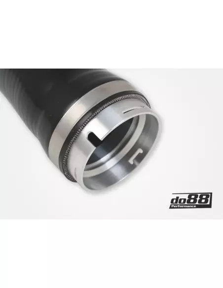 BMW M2 3,0T N55 F87 DO88 Tryckslang mellan turbo och intercooler i silicon